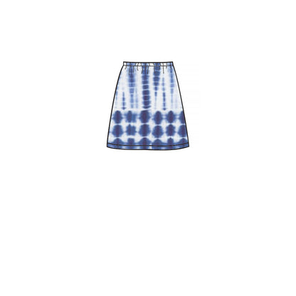 Simplicity Pattern 8961 Children's, Girls', and Dolls' Skirts