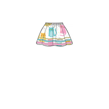Simplicity Pattern 8961 Children's, Girls', and Dolls' Skirts