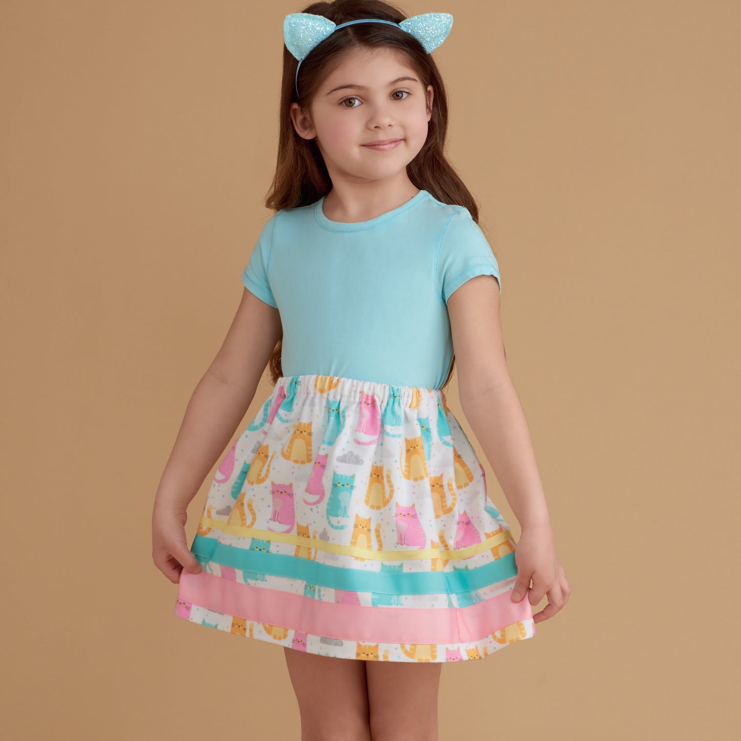 Simplicity Pattern 8961 Children's, Girls', and Dolls' Skirts