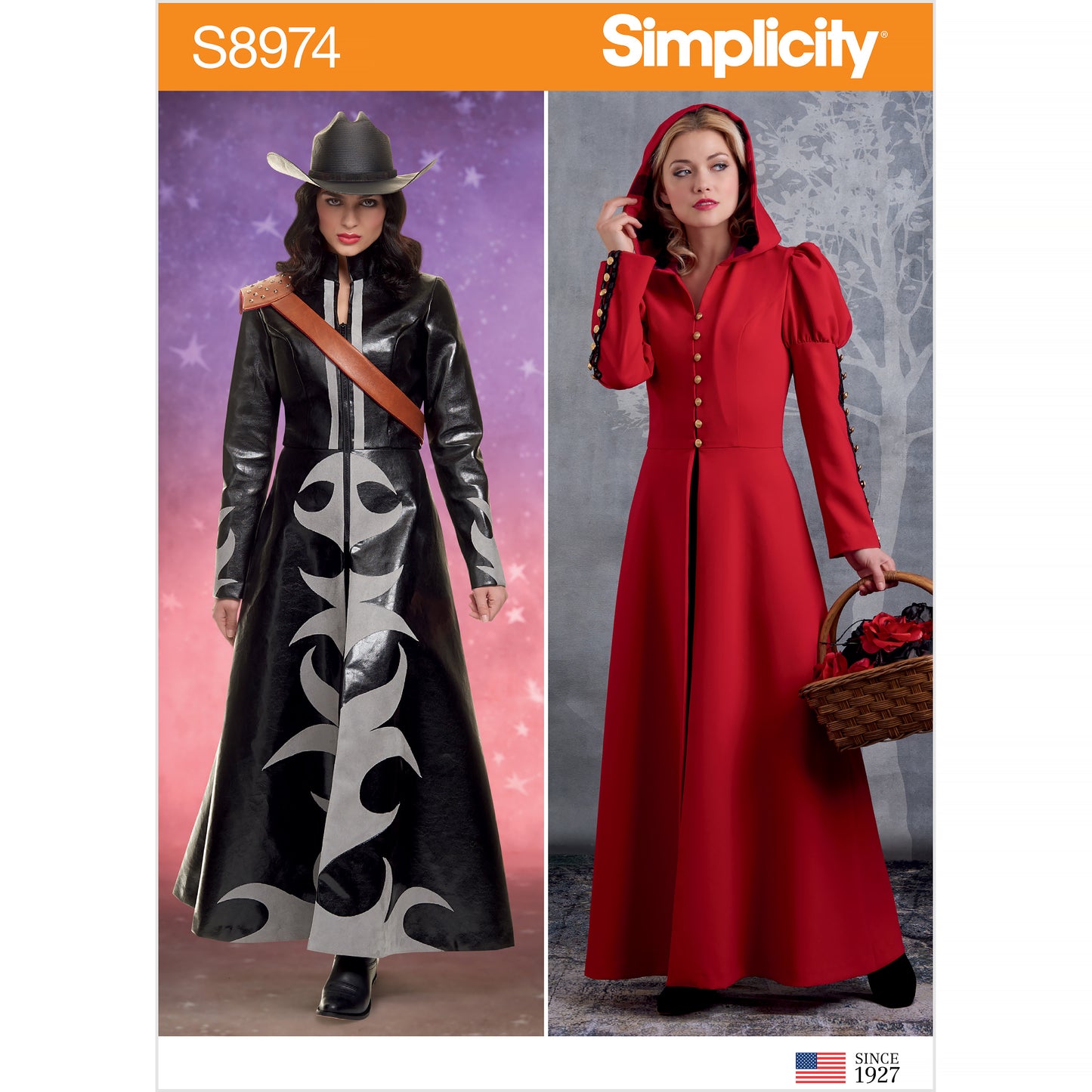 Simplicity Pattern 8974 Misses' Cosplay Coat Costume