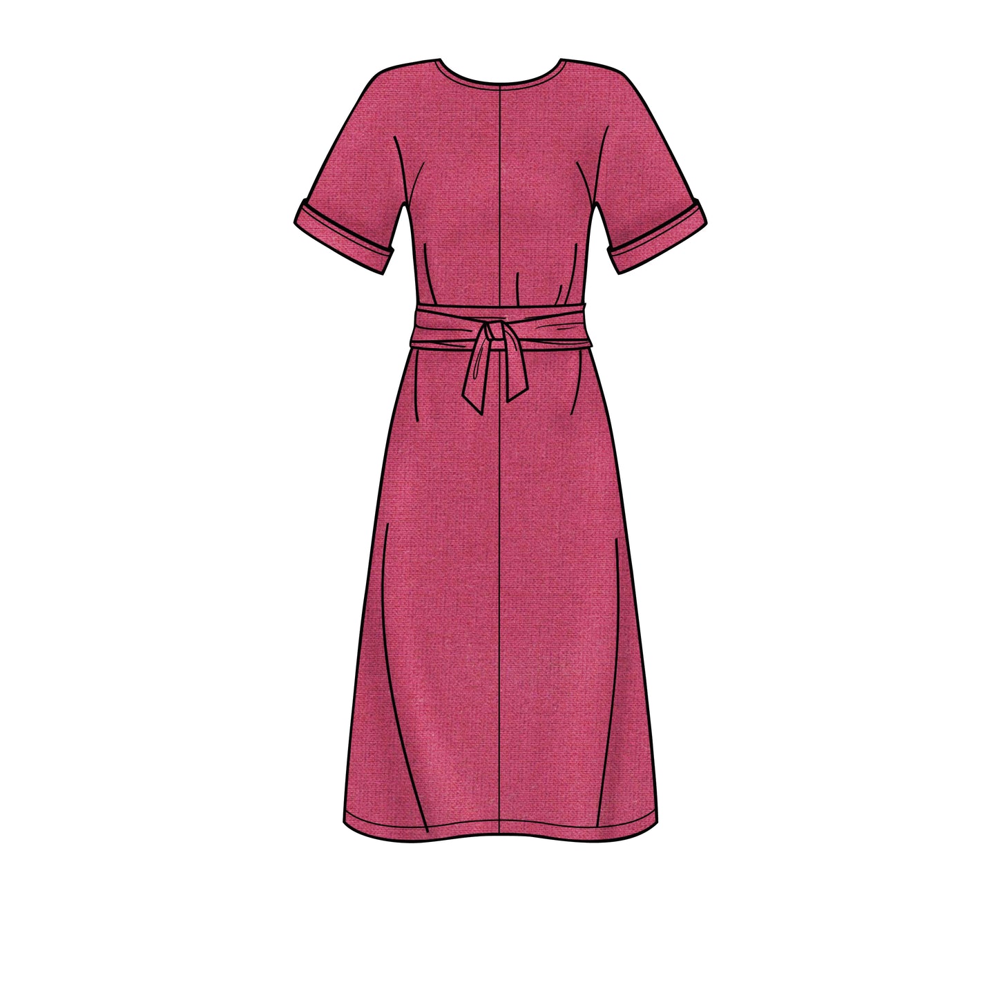 Simplicity Pattern 8981 Misses' Front Tie Dresses