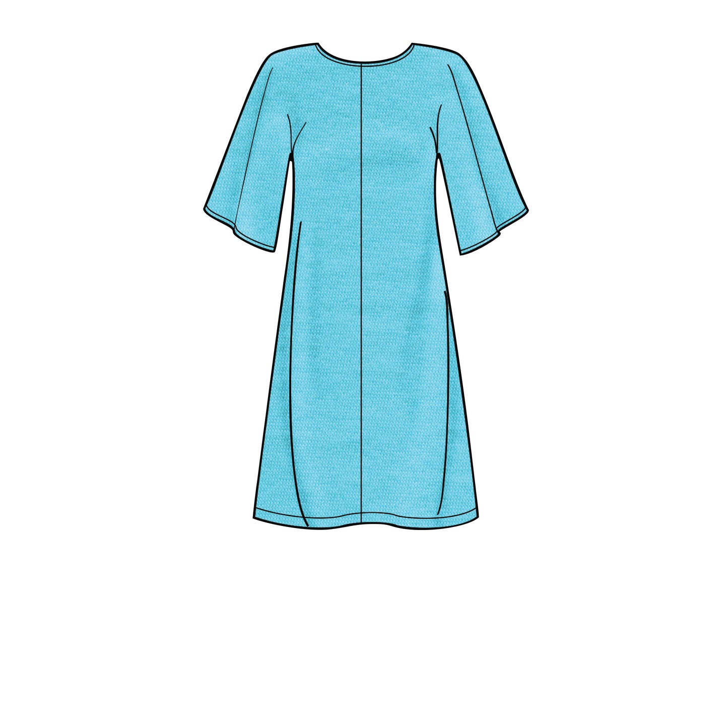 Simplicity Pattern 8981 Misses' Front Tie Dresses