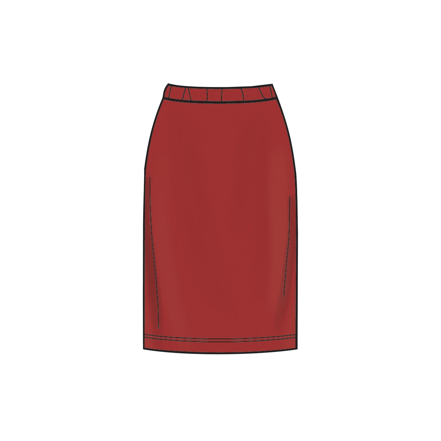 Simplicity Pattern 8982 Misses' Knit Two Piece Sweater Dress, Tops, Skirts