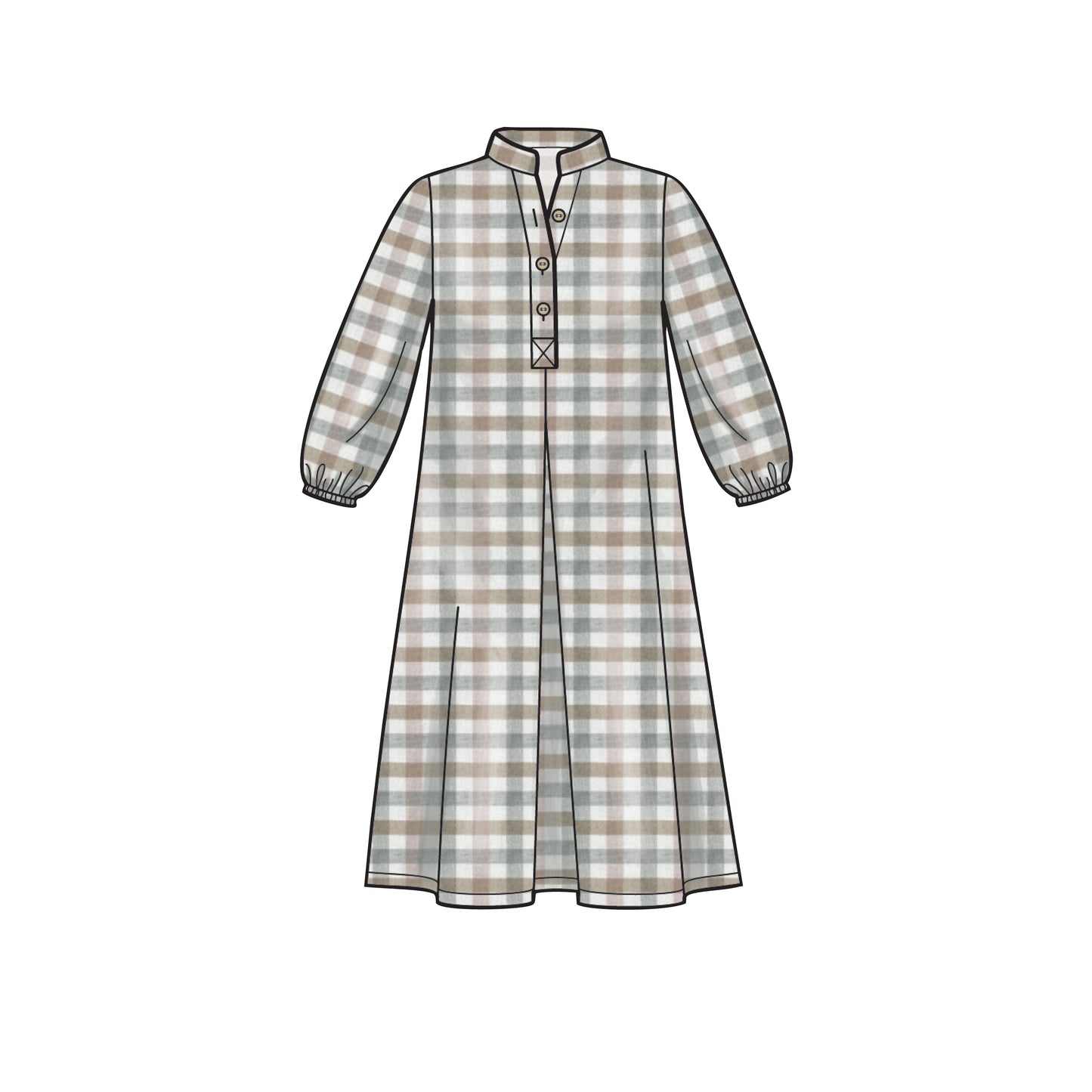 Simplicity Pattern 8983 Misses' Dresses with Sleeve Variation