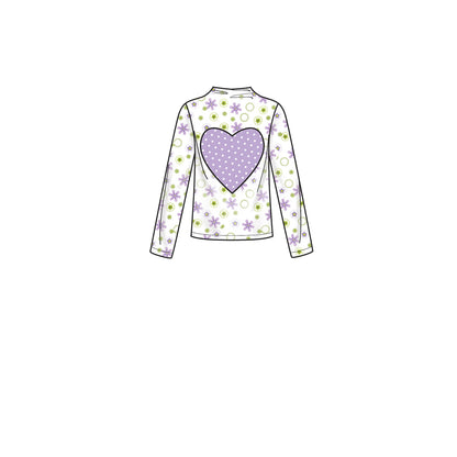 Simplicity Pattern 9019 Girls' & Misses' Loungewear