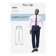 Simplicity Pattern 9043 Men's Pants with Pocket