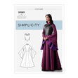 Simplicity Pattern 9089 Misses' Fantasy Costume