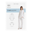 Simplicity Pattern 9113 Misses' Tunic, Top & Pull On Pants