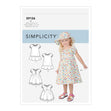 Simplicity Pattern 9126 Toddlers' Dresses