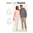 Simplicity Pattern 9240 Unisex Raglan Pullover Shirts