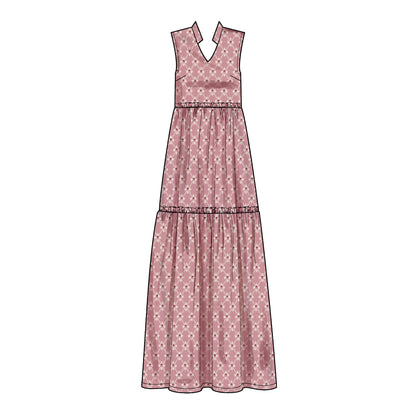 Simplicity Pattern 9265 Misses' & Women's Tiered Dresses
