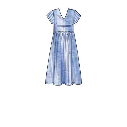 Simplicity Pattern 9265 Misses' & Women's Tiered Dresses