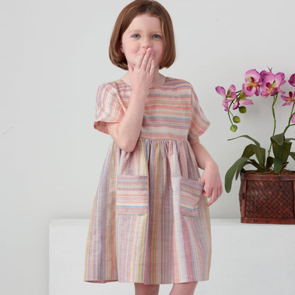 Simplicity Pattern 9280 Children's Dresses, Top & Leggings