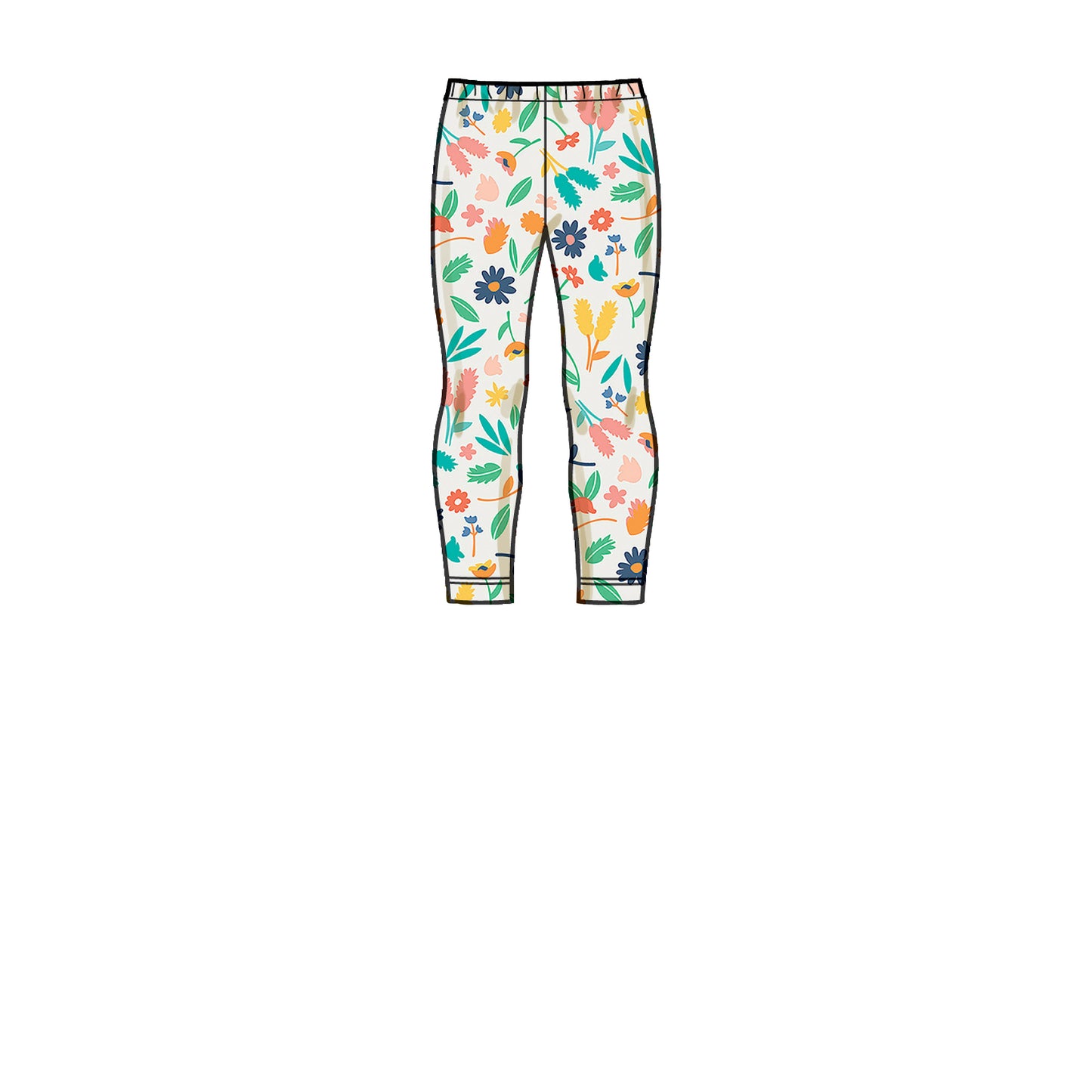 Simplicity Pattern 9280 Children's Dresses, Top & Leggings