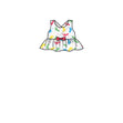 Simplicity Pattern 9319 Toddlers' Criss-Cross Top, Dresses, Rompers and Panties