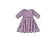 Simplicity Pattern 9322 Children's and Girls' Pullover Dresses