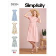 Simplicity Pattern 9324 Misses' Dresses