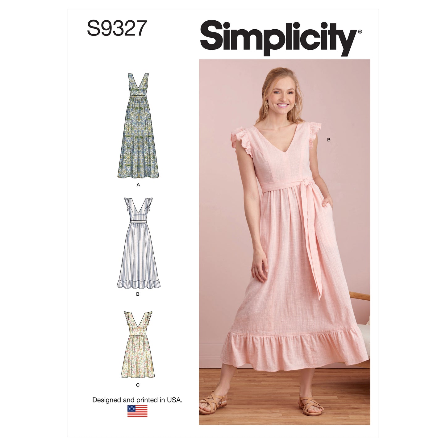 Simplicity Pattern 9327 Misses' Dresses