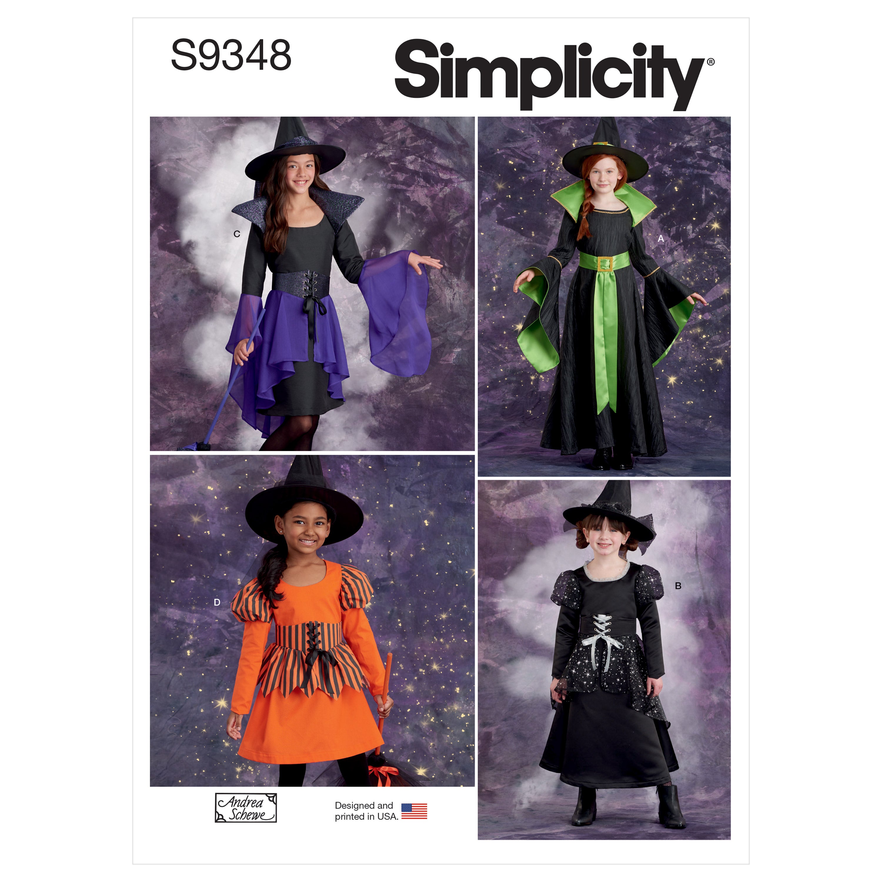 Simplicity Pattern 9348 Child & Girl Costumes – Lincraft