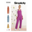Simplicity SS9382 Misses' Overall