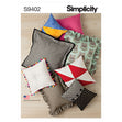Simplicity SS9402 Easy Pillows