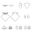 Simplicity Pattern S9433 Baby Accessories