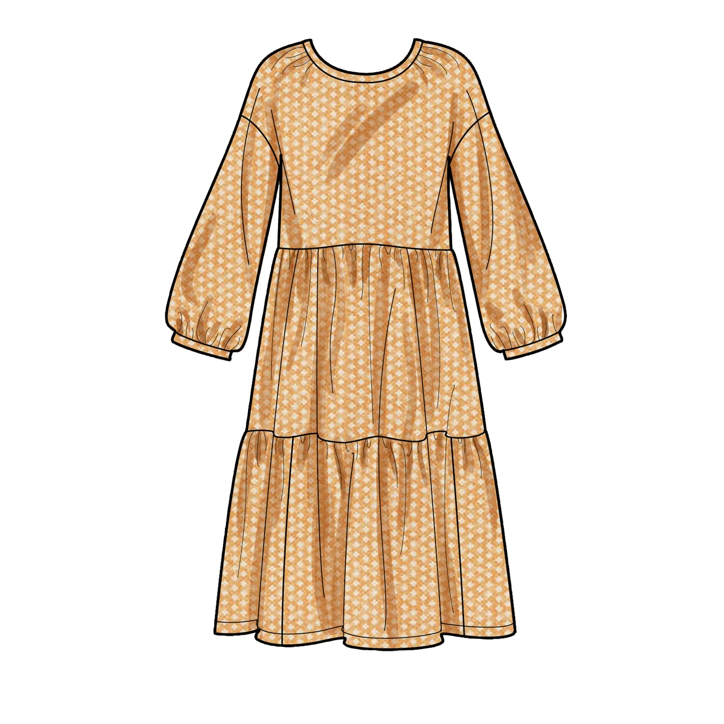 Simplicity Pattern S9454 Children's & Misses' Dress & Top