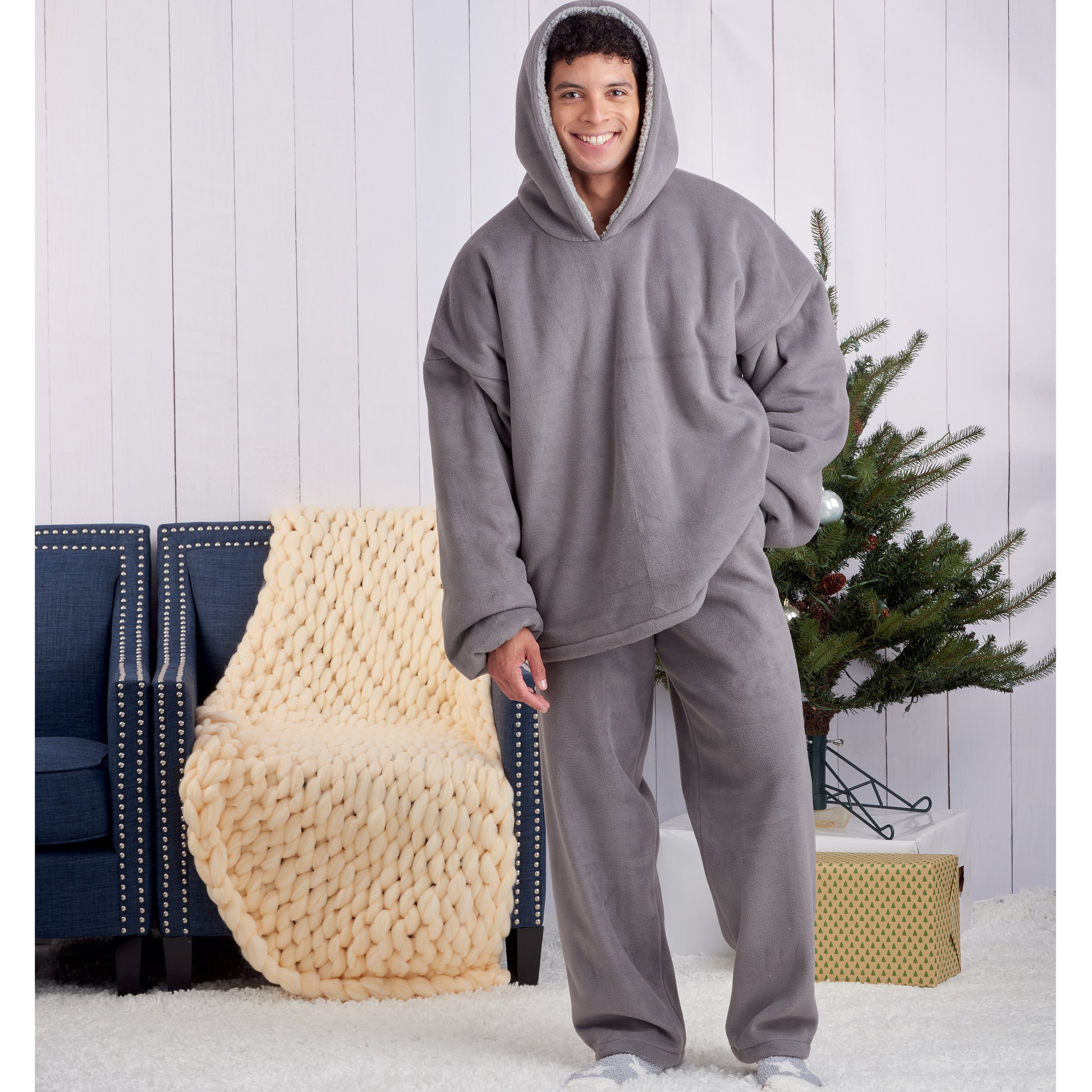 Simplicity Pattern S9456 Unisex Oversized Hoodies, Pants & Booties