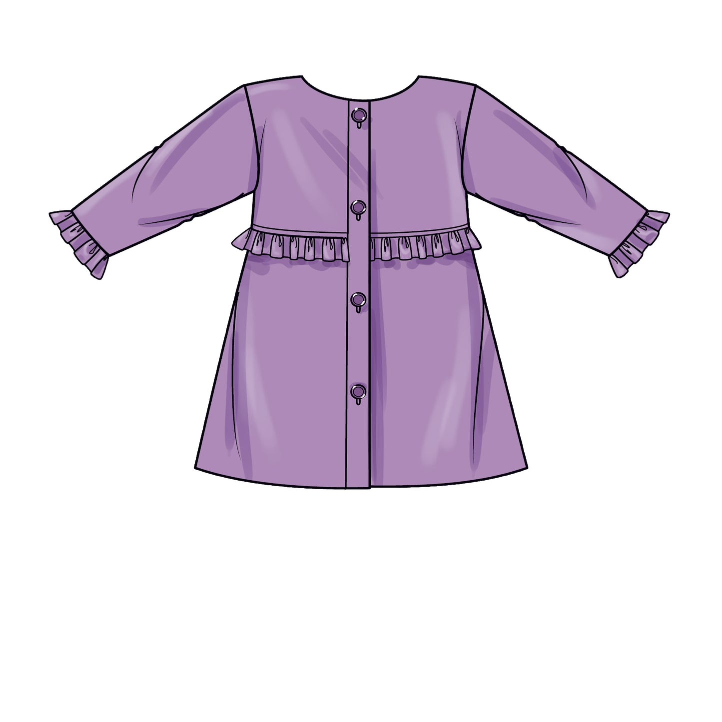 Simplicity Pattern S9461 Children's Coat