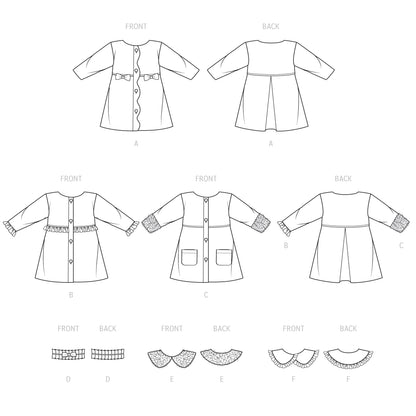 Simplicity Pattern S9461 Children's Coat