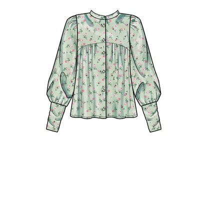 Simplicity Pattern S9467 Misses' Tops