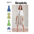 Simplicity Pattern S9473 Misses' Dresses and Jacket