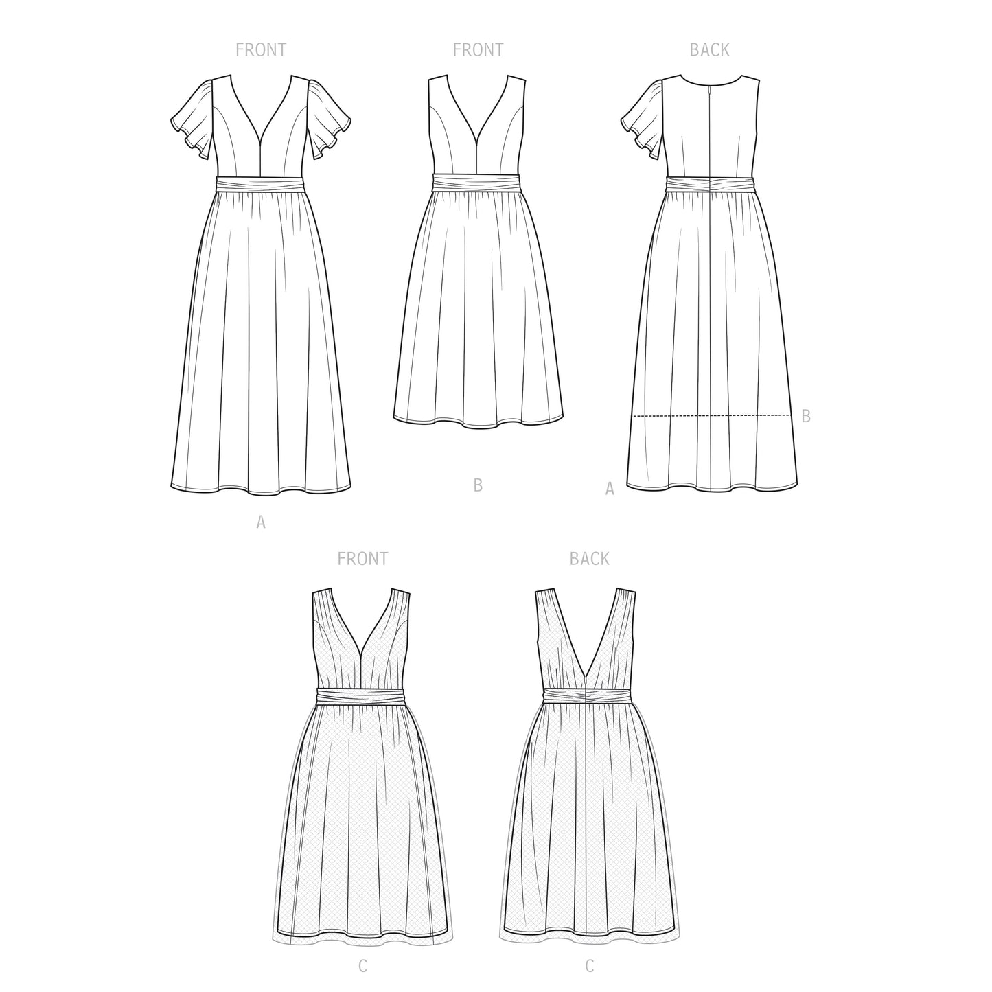 Simplicity Pattern S9476 Women's Dresses