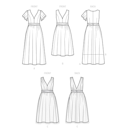 Simplicity Pattern S9476 Women's Dresses