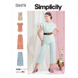 Simplicity Pattern S9479 Misses' Sportswear