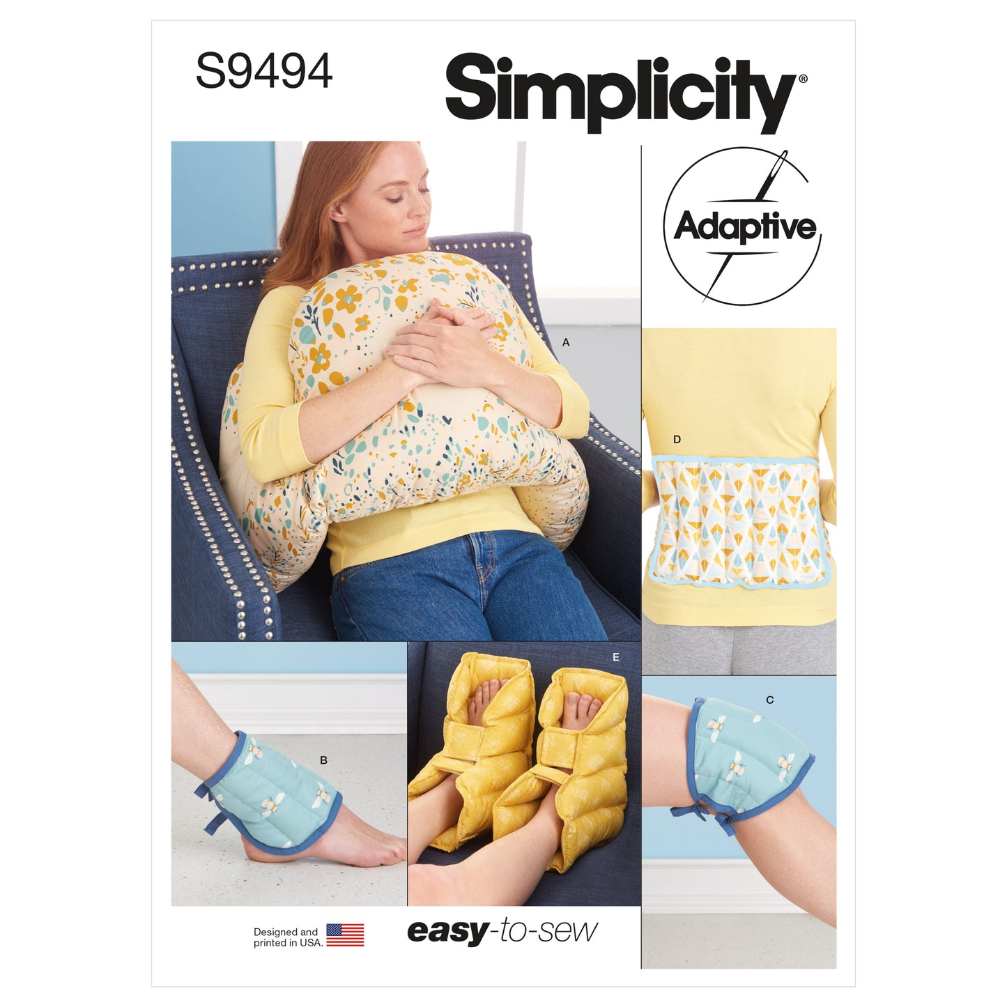 Simplicity Pattern S9494 Hot and Cold Comfort Packs