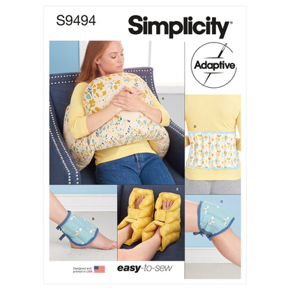 Simplicity Pattern S9494 Hot and Cold Comfort Packs