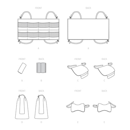 Simplicity Pattern S9501 Car Accessories