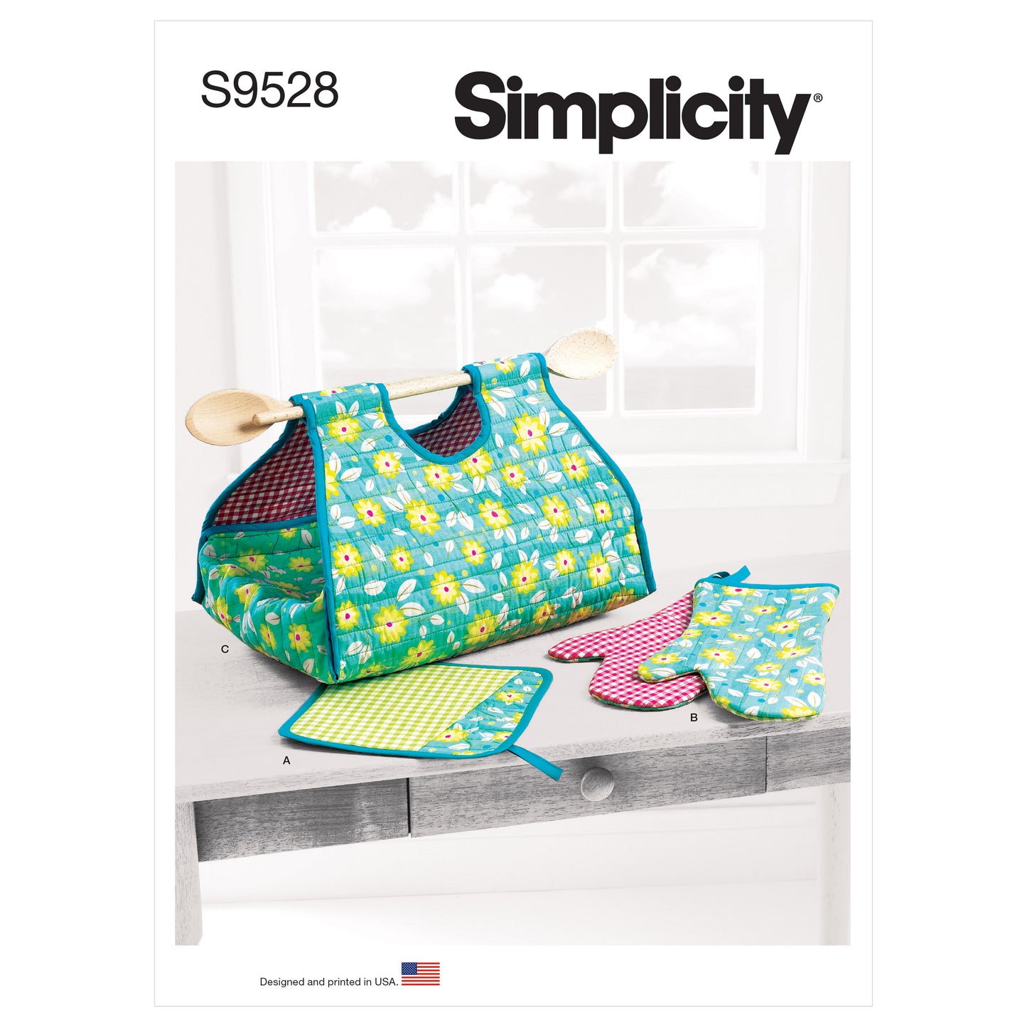 Simplicity SS9528 Mitt, Casserole/Pot Carry