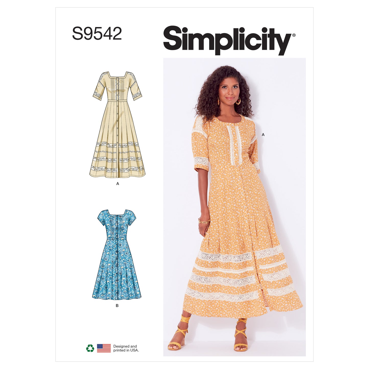 Simplicity SS9542 Misses' Dresses