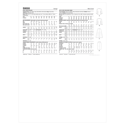 Simplicity SS9555 Misses' Jacket & Skirts