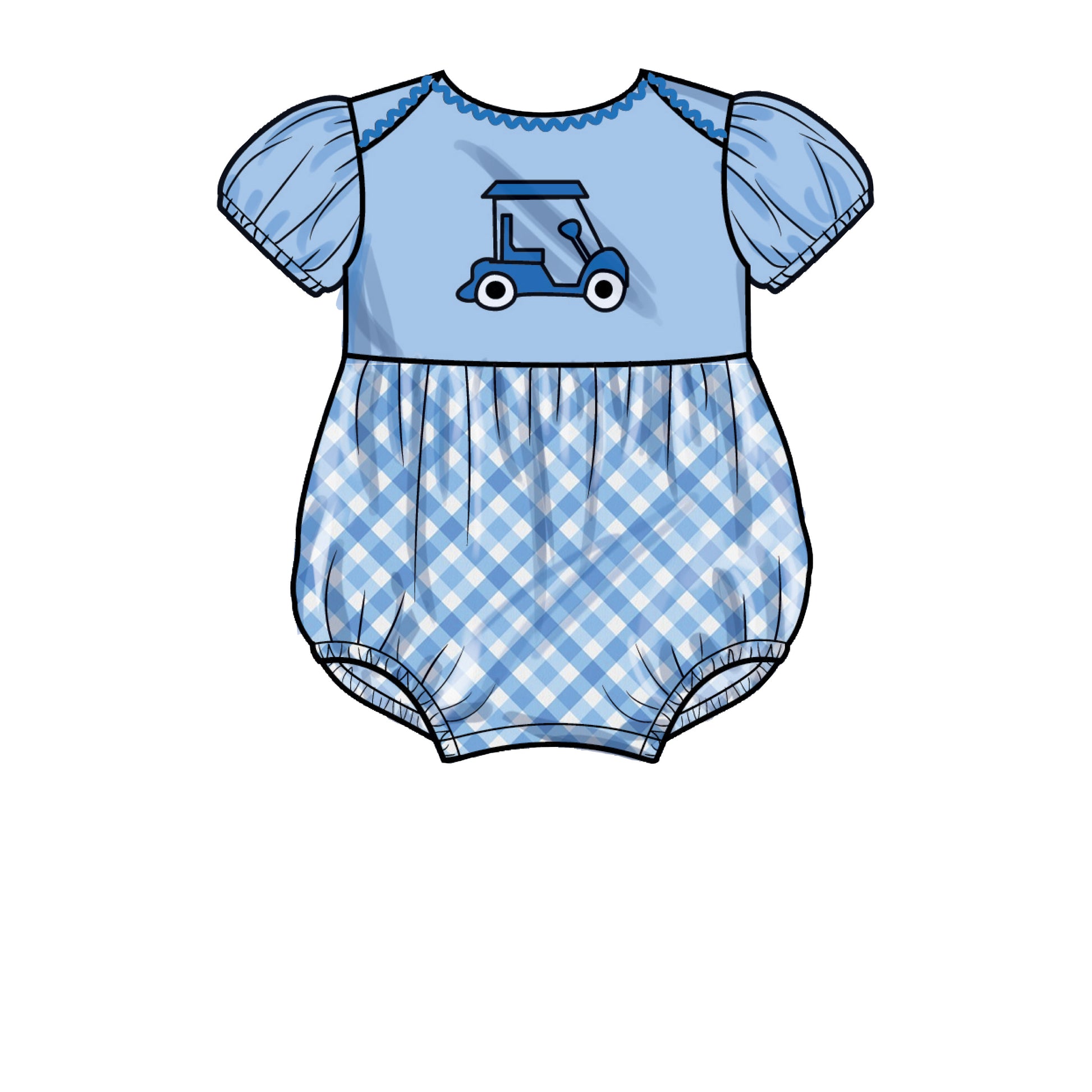 Simplicity SS9557 Babies' Romper