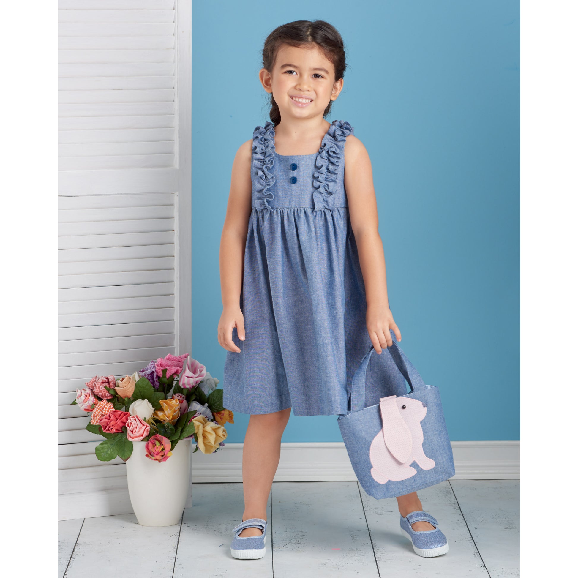 Simplicity SS9559 Child Dress, Top/Pant, Accessories