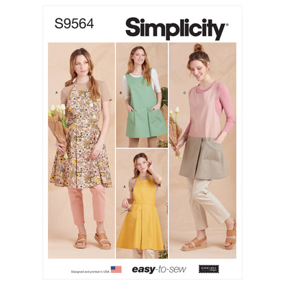 Simplicity SS9564 Misses' Aprons