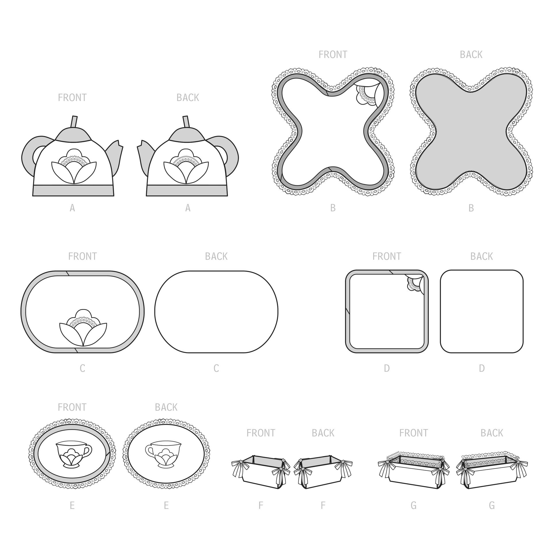 Simplicity SS9573 Tabletop Accessories