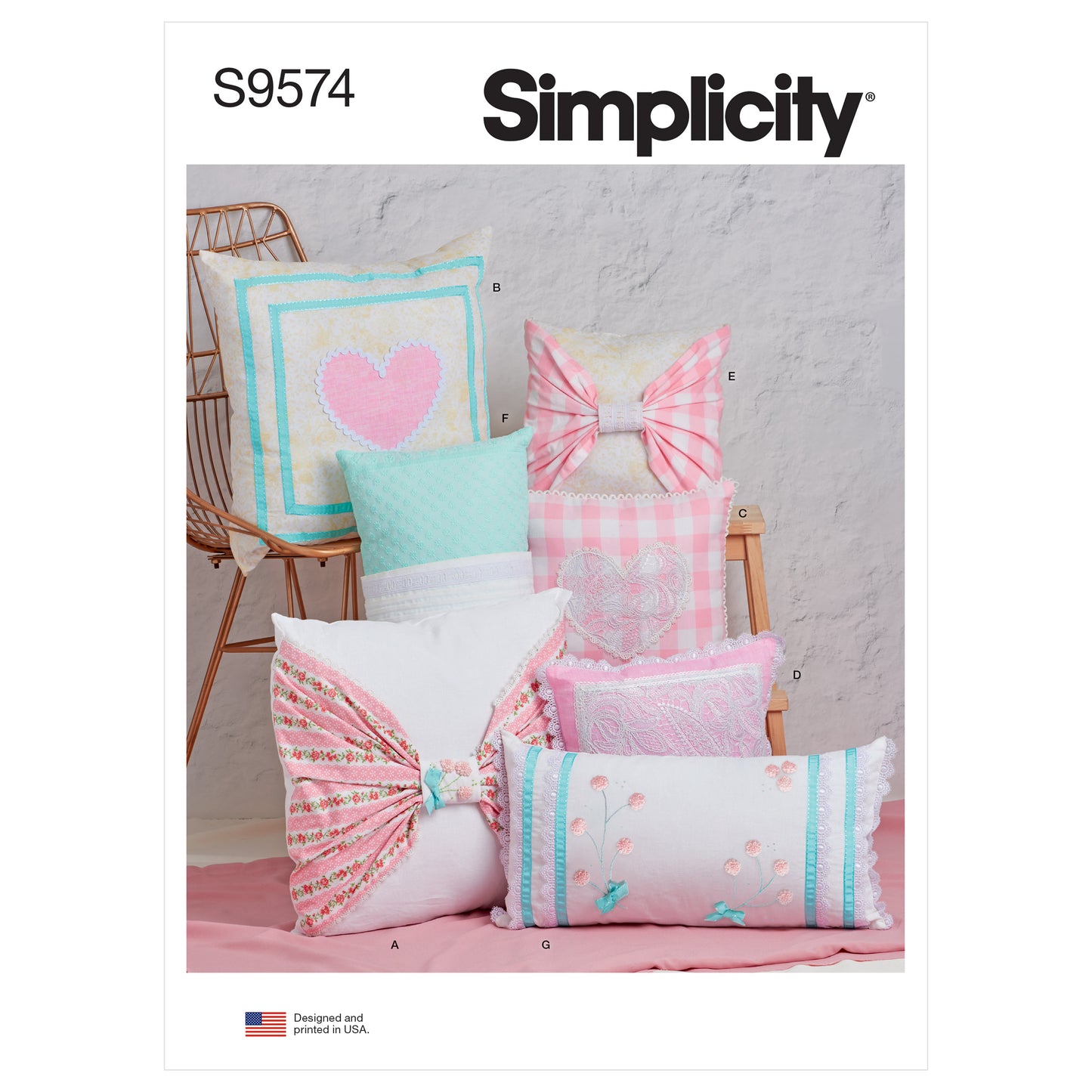 Simplicity SS9574 Pillows