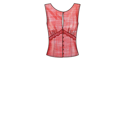 Simplicity Pattern SS9606 Misses' Blouse