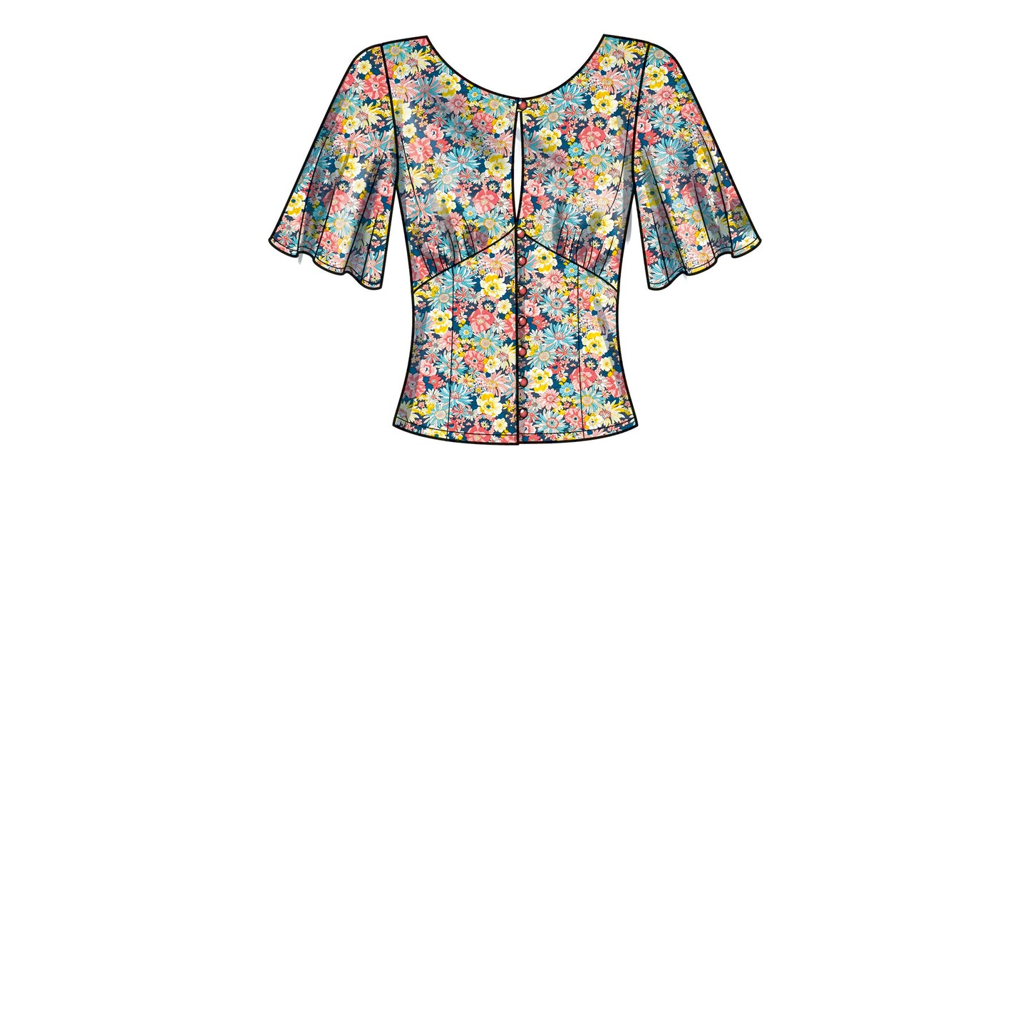Simplicity Pattern SS9606 Misses' Blouse