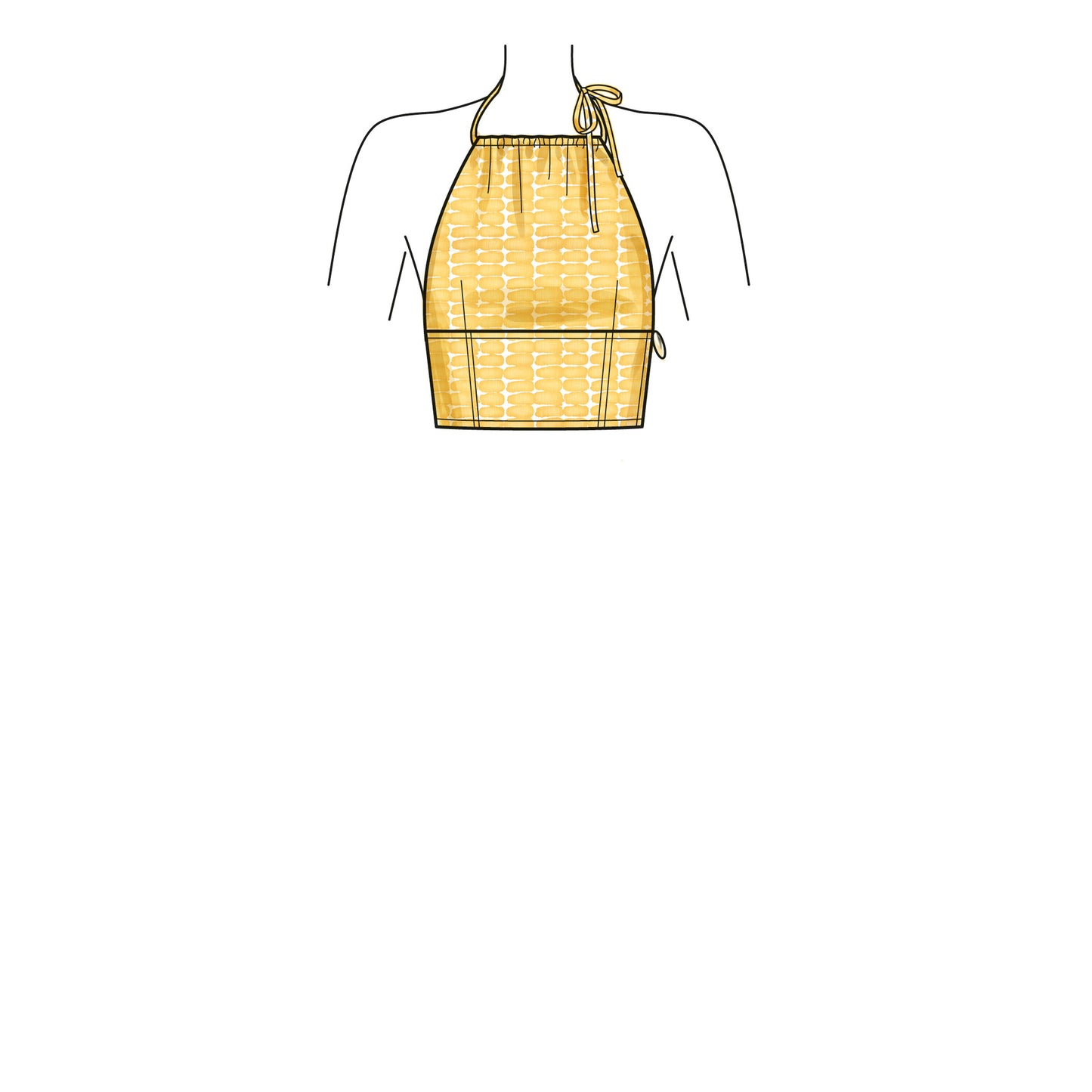 Simplicity Pattern SS9613 Misses' Top and Skirts