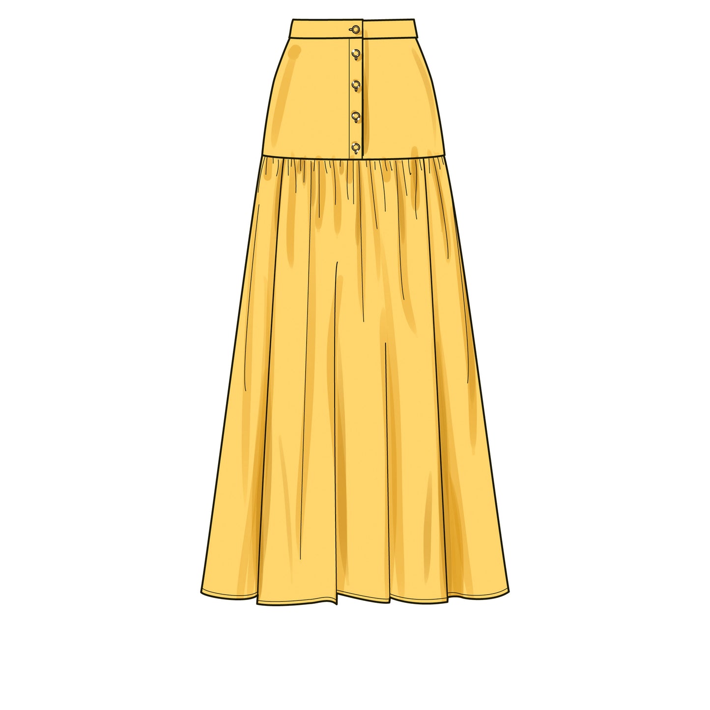 Simplicity Pattern SS9613 Misses' Top and Skirts